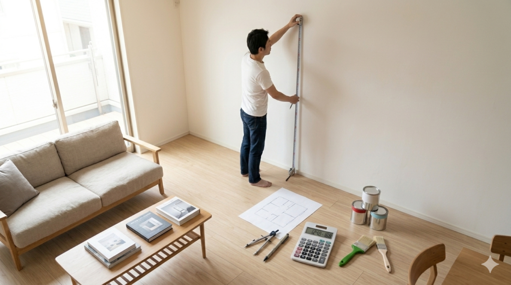 Räkna ut kvadratmeter vägg